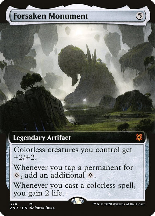 MTG Card Title: Forsaken Monument ZNR/374