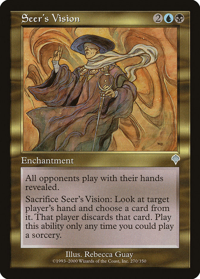 MTG Card Title: Seer's Vision INV/270