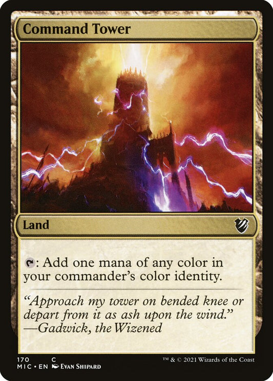 MTG Card Title: Command Tower MIC/170