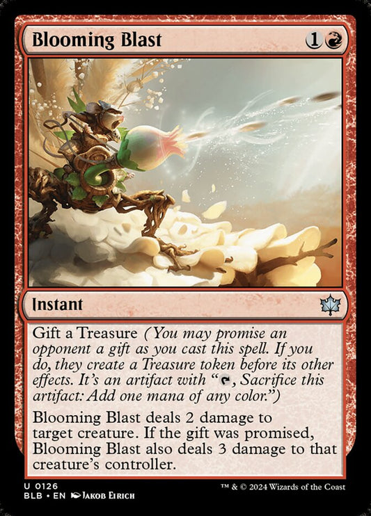 MTG Card Title: Blooming Blast BLB/126