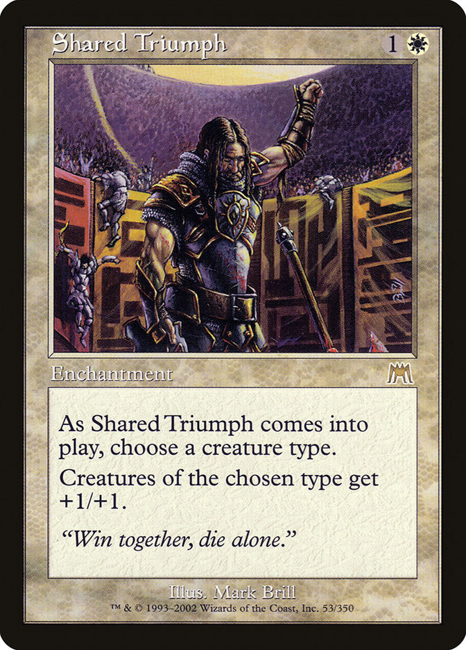 MTG Card Title: Shared Triumph ONS/53