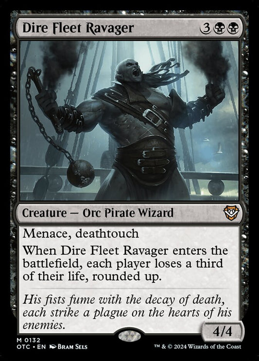 MTG Card Title: Dire Fleet Ravager OTC/132
