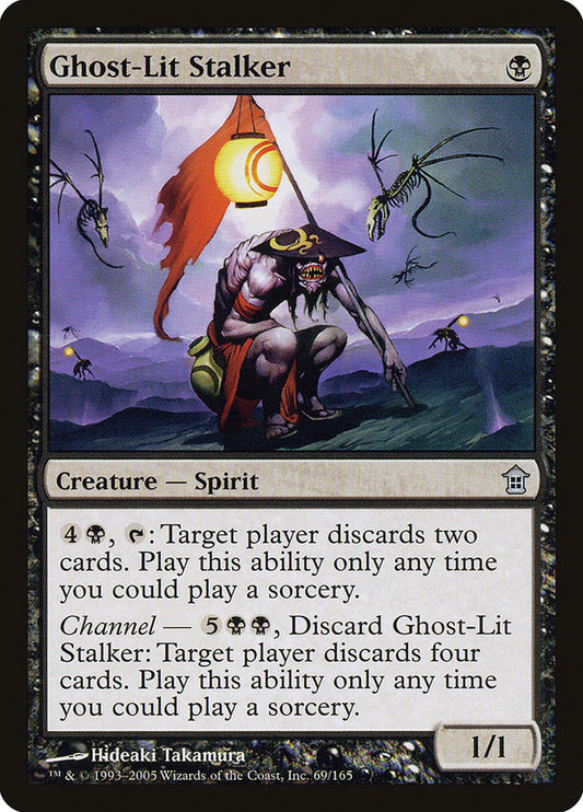 MTG Card Title: Ghost-Lit Stalker SOK/69