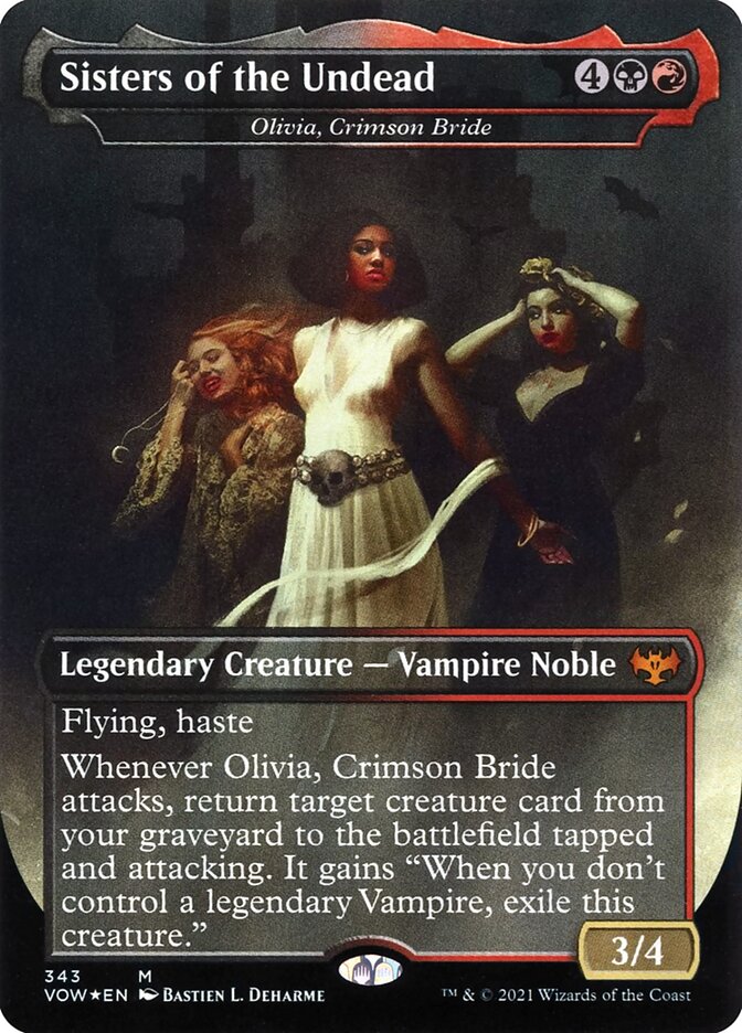 MTG Card Title: Olivia, Crimson Bride VOW/343