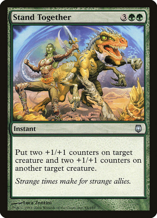 MTG Card Title: Stand Together DST/84