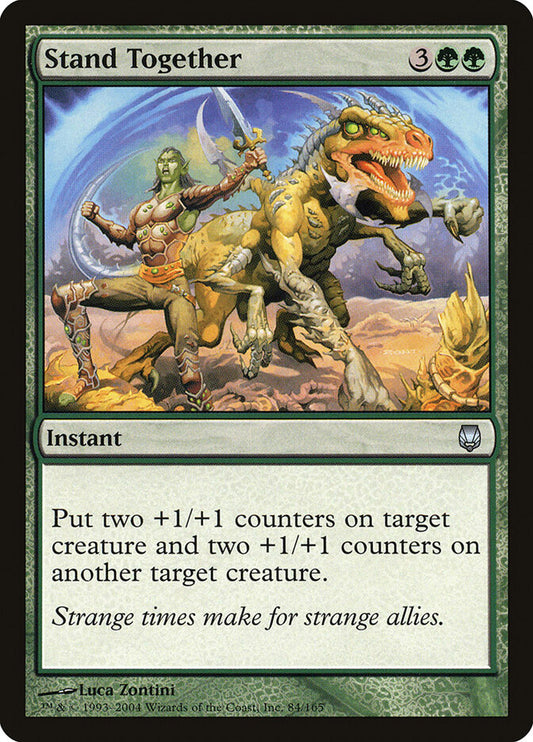 MTG Card Title: Stand Together DST/84