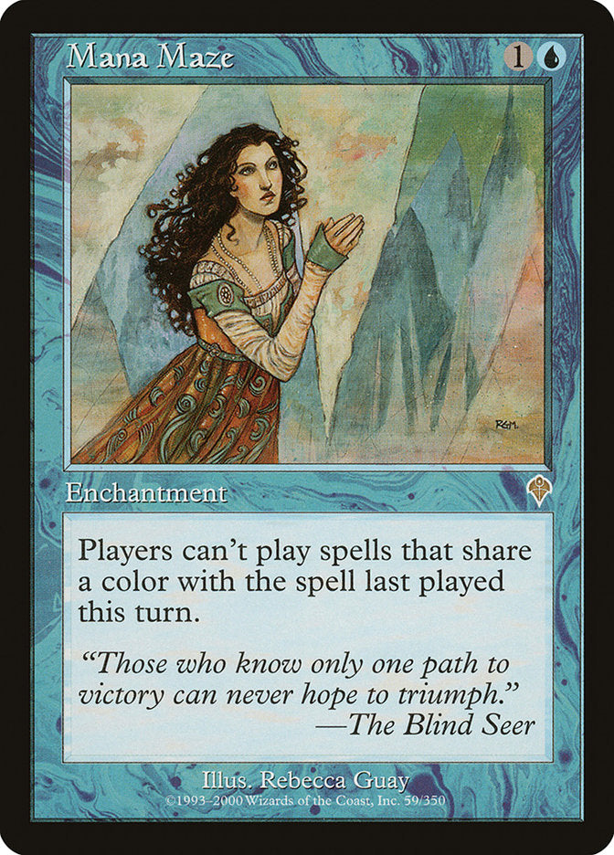 MTG Card Title: Mana Maze INV/59