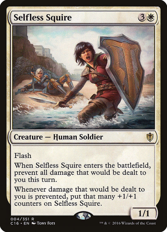 MTG Card Title: Selfless Squire C16/4