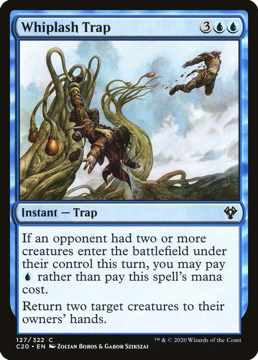 MTG Card Title: Whiplash Trap C20/127