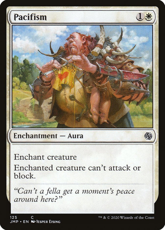 MTG Card Title: Pacifism JMP/125