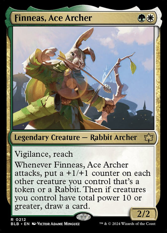 MTG Card Title: Finneas, Ace Archer BLB/212