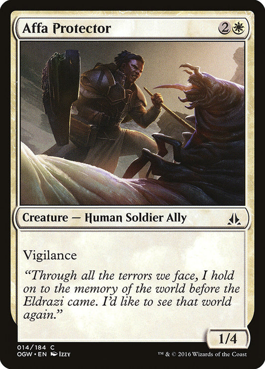 MTG Card Title: Affa Protector OGW/14