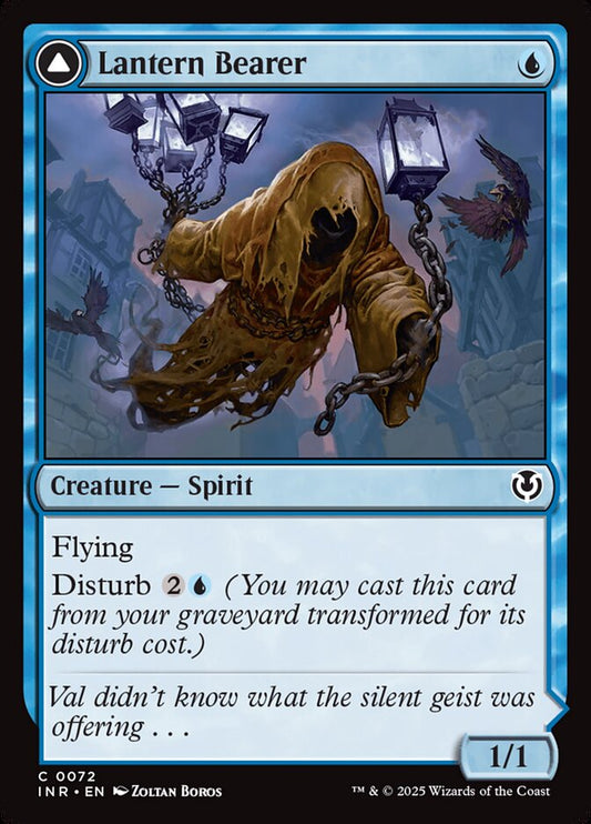 MTG Card Title: Lantern Bearer // Lanterns' Lift INR/72