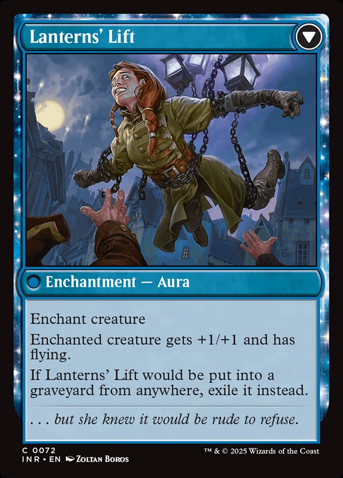Lantern Bearer // Lanterns' Lift INR/72