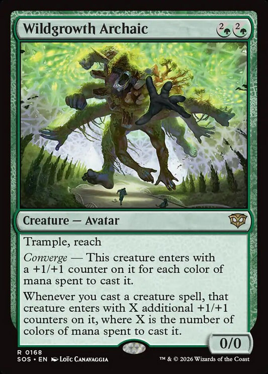 MTG Card Title: Wildgrowth Archaic SOS/168
