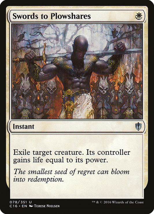 MTG Card Title: Swords to Plowshares C16/78