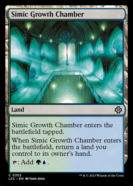 MTG Card Title: Simic Growth Chamber LCC/352