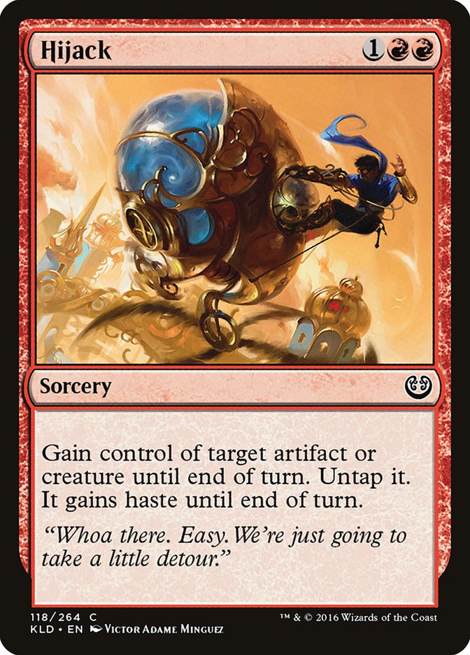 MTG Card Title: Hijack KLD/118