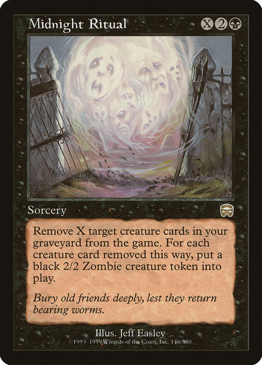 MTG Card Title: Midnight Ritual MMQ/146