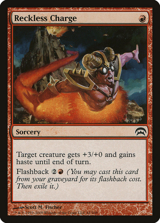 MTG Card Title: Reckless Charge HOP/61