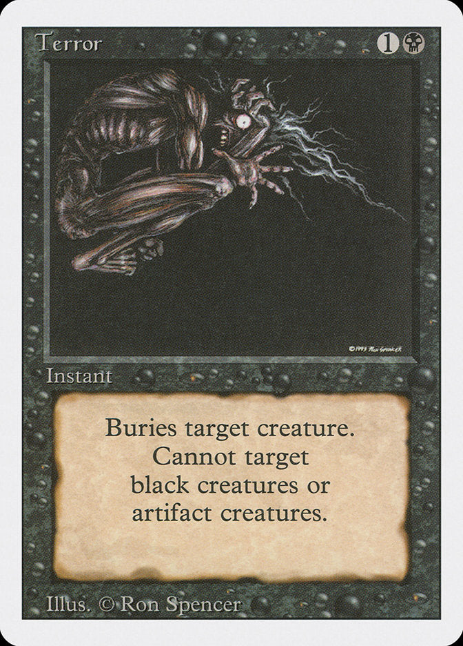 MTG Card Title: Terror 3ED/132