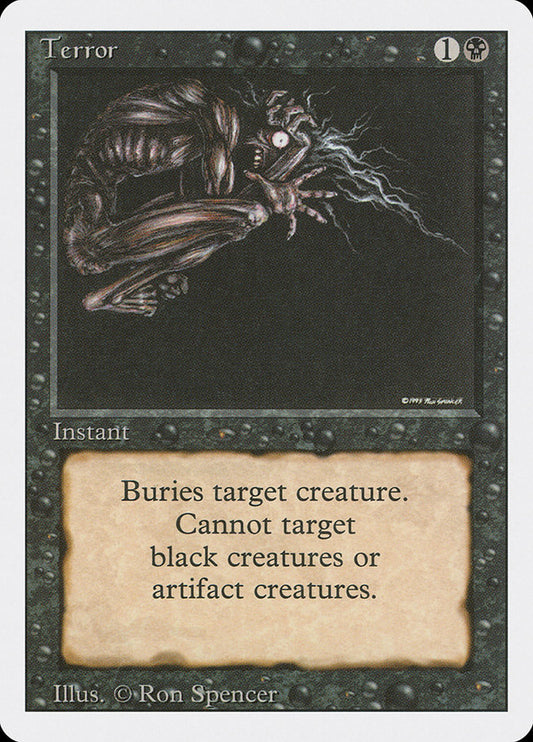 MTG Card Title: Terror 3ED/132