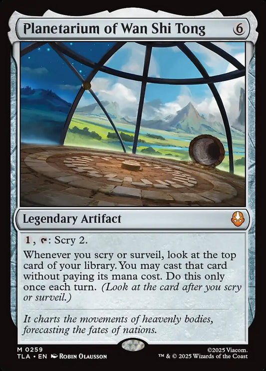 MTG Card Title: Planetarium of Wan Shi Tong TLA/259