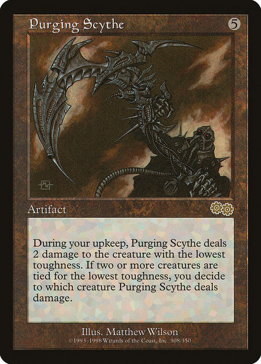 MTG Card Title: Purging Scythe USG/308