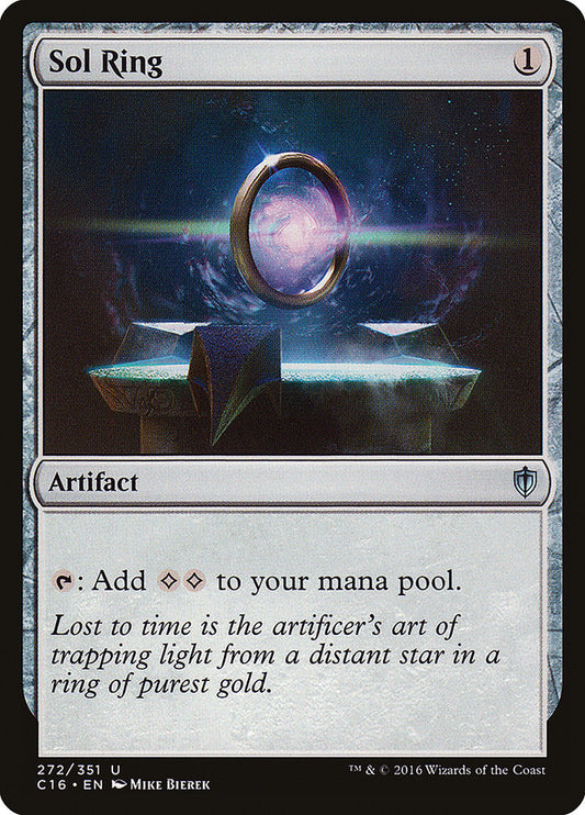 MTG Card Title: Sol Ring C16/272