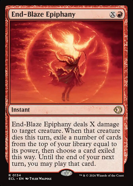 MTG Card Title: End-Blaze Epiphany ECL/134