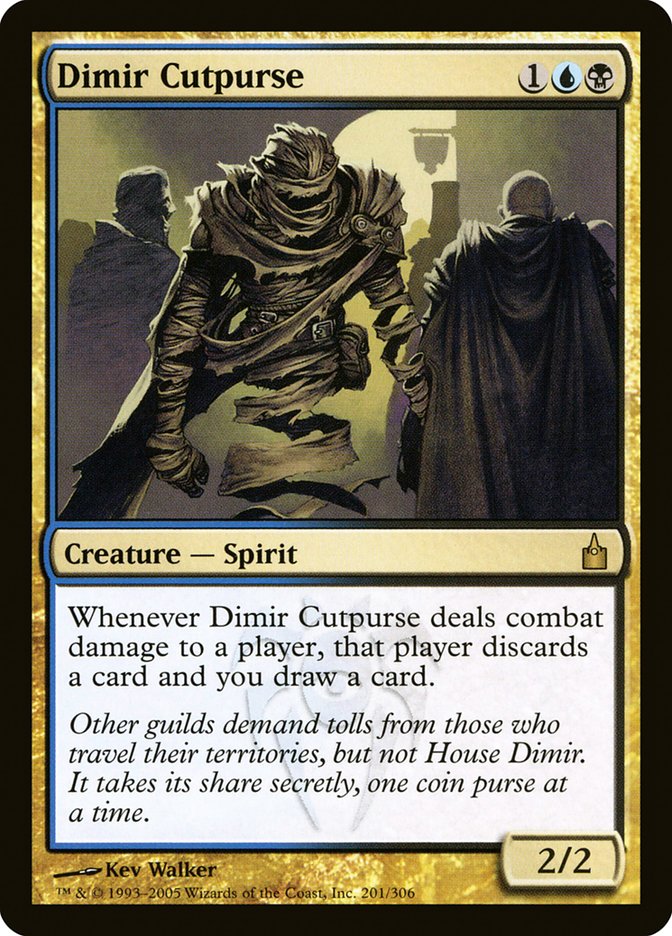 MTG Card Title: Dimir Cutpurse RAV/201