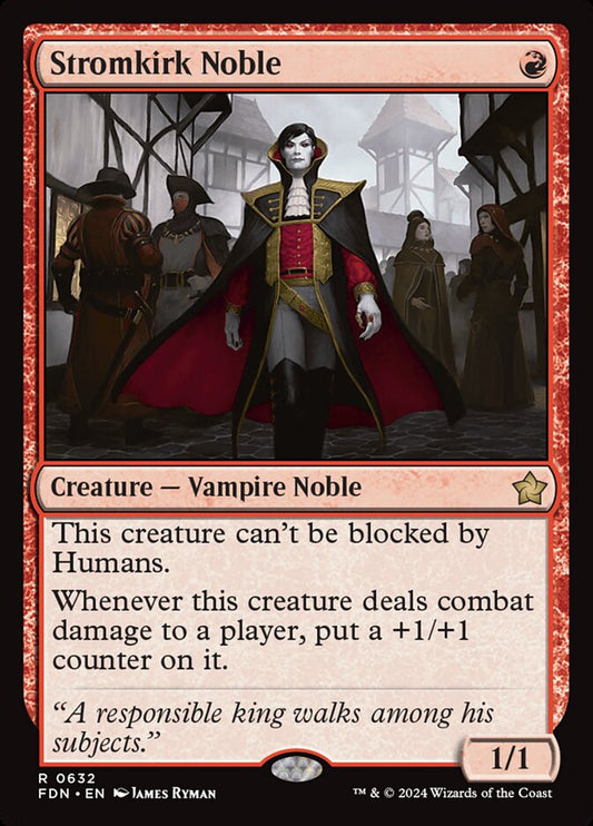 MTG Card Title: Stromkirk Noble FDN/632