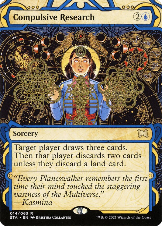 MTG Card Title: Compulsive Research STA/14