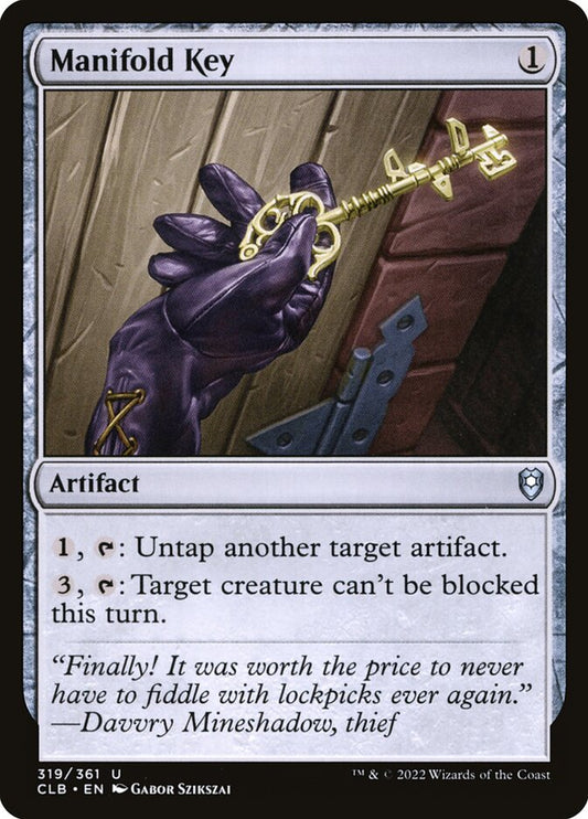 MTG Card Title: Manifold Key CLB/319