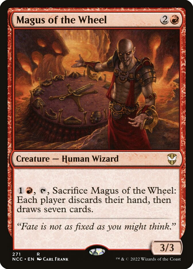 MTG Card Title: Magus of the Wheel NCC/271