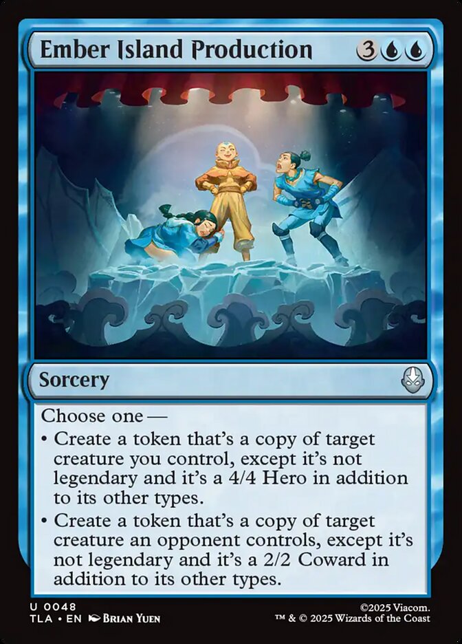 MTG Card Title: Ember Island Production TLA/48