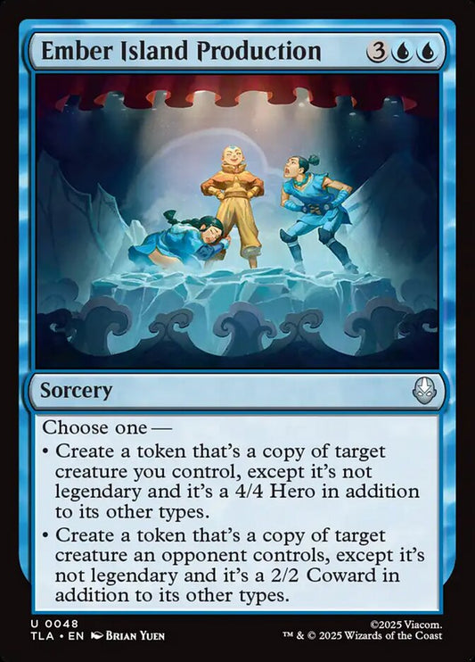 MTG Card Title: Ember Island Production TLA/48