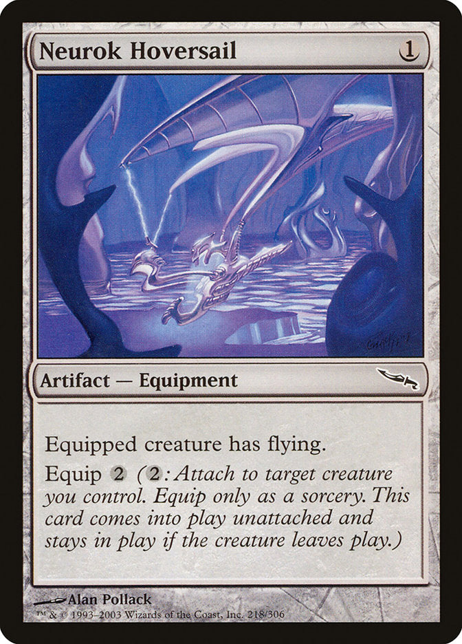 MTG Card Title: Neurok Hoversail MRD/218