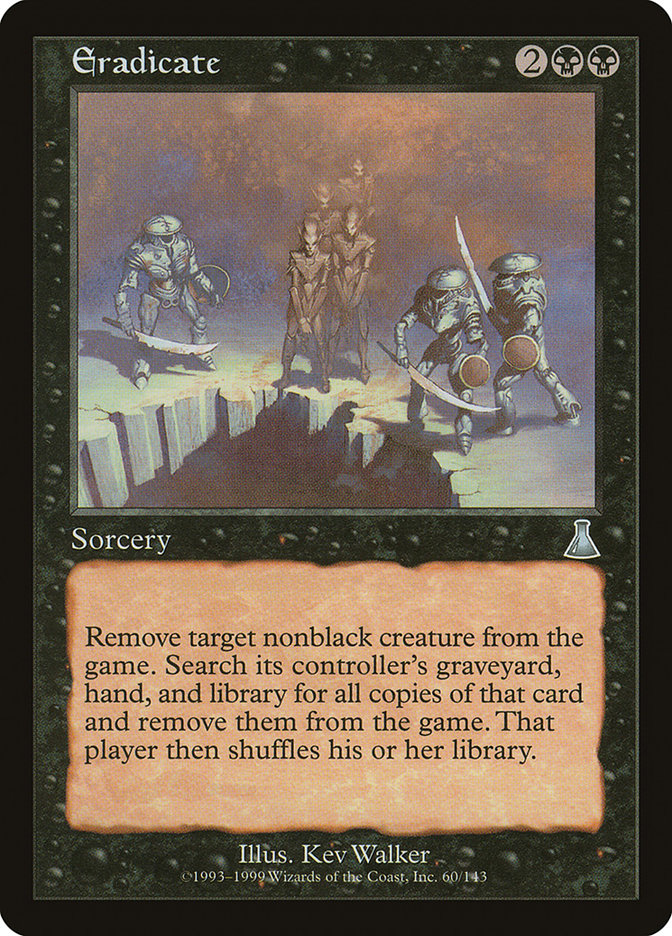 MTG Card Title: Eradicate UDS/60