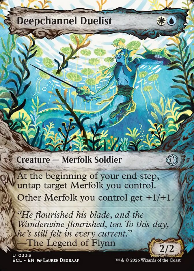 MTG Card Title: Deepchannel Duelist ECL/333