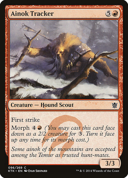 MTG Card Title: Ainok Tracker KTK/96