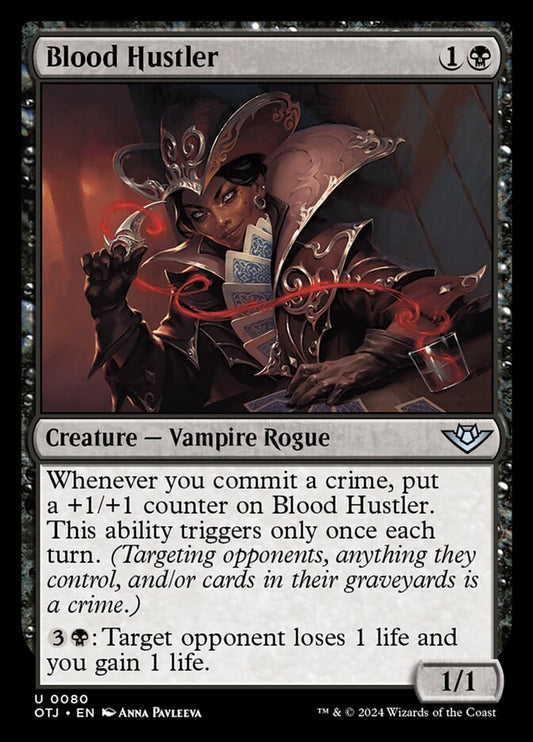 MTG Card Title: Blood Hustler OTJ/80