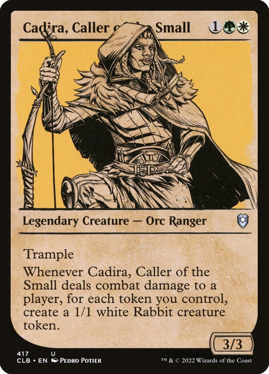 MTG Card Title: Cadira, Caller of the Small CLB/417