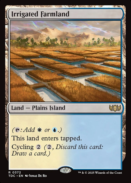 MTG Card Title: Irrigated Farmland TDC/372