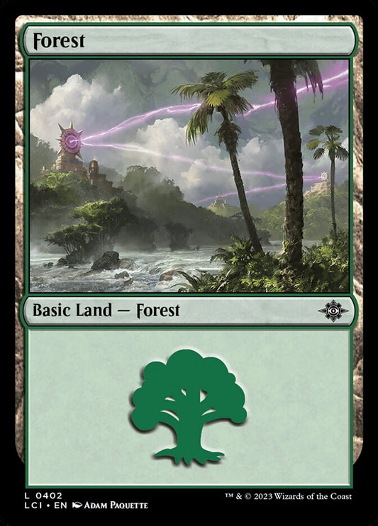 MTG Card Title: Forest LCI/402