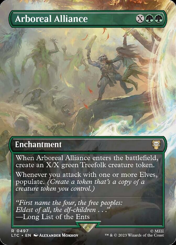 MTG Card Title: Arboreal Alliance LTC/497