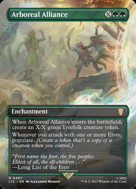 MTG Card Title: Arboreal Alliance LTC/497
