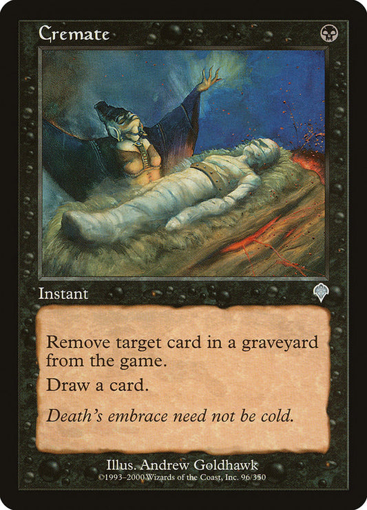 MTG Card Title: Cremate INV/96
