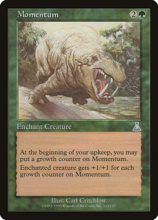 MTG Card Title: Momentum UDS/113