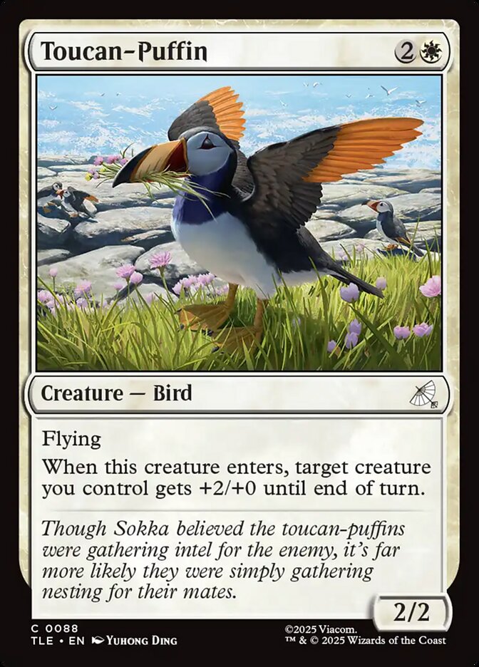 MTG Card Title: Toucan-Puffin TLE/88